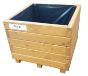 Donice drewniane 50x50x40