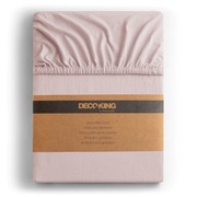 Prześcieradło z gumką 220x240 beżowe