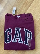 Gap nowa z metkami damska burgundowa bluza wciągana  