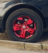 Felgi 15" 5x100 seat skoda audi vw opony Pirelli zimowe alu 