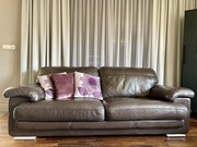 Sofa skóra kanapa wypoczynek 2 szt