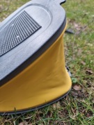 Turystyczna nożna  pompka do bezprądowego nadmuchiwania