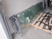 Zabudowa balkonu bezramowa 4,6 m | system przesuwny | szkło 8 mm l komplet