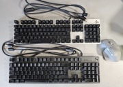 Klawiatury mechaniczne Logitech G512, G413 i myszka Logitech MX Master 3