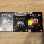 Wiedźmińska kolekcja gry Wiedźmin 1 i 2 plus audiobook