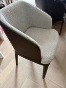 Krzesła dębowe tapicerowane 