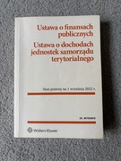 Ustawa o finansach publicznych, Ustawa o dochodach JST, stan 2022