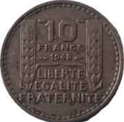 Francja 10 franków z 1948 rok - OBEJRZYJ MOJĄ OFERTĘ
