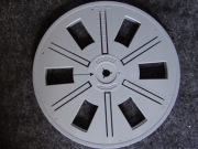 Szpula na taśmę filmową S.8 o średnicy 25 cm z otwór na trzpień 12,7mm 