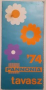Folder reklamowy PANNONIA ’74 – Węgry,