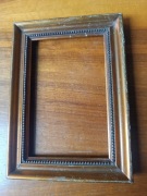 Ramka na zdjęcie obrazek przedwojenna rama drewniana 