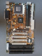 Retro płyta główna 681V13 + procesor i RAM / odzysk