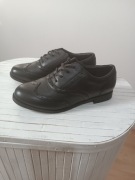 Czarne skórzane oksfordy Mark Spencer nowe 3/35