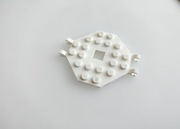 Lego klocek 2539 biały, white do zestawu 6280 lub 6291 Pirates