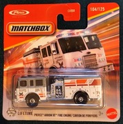 Matchbox PIERCE ARROW XT FIRE ENGINE STRAŻ POŻARNA 2025 104/125 Nowość 1:64