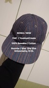 YMC  YouMustCreate  Nowa czapka z bawełny, 100% Bawełna, Uniseks, Roz. M-XL