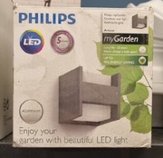Kinkiet Ogrodowy Lampa Elewacyjna Zewnętrzna LED 9W 2700K IP44 Philips