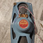 stary głośnik REPRODUKTOR TESLA  ARZ 486 MADEI IN CZEHOSLOVAKIA