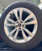 Oryginalne koła(4szt) Audi Q7! Letnie opony! Stan idealny! Rok 23’ roz 19’’