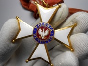 Krzyż Polonia Restituta II klasy 1944 , Oryginał 100 % Rzadki !