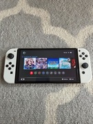 Nintendo Switch OLED biały + karta 128GB + etui tomtoc (Kompletny Zestaw)