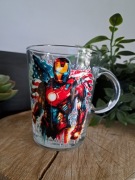 Szklanka kubek Handmade 400ml Marvel Iron Man