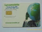 Lycamobile niewyłamana 3 