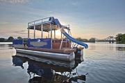 Platforma pływająca, hausboot, 