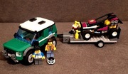 Zestaw LEGO City 60288 Transporter łazika wyścigowego