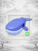 Neon Blue Whale Adopt Me