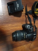 Aparat Nicon D3200 mało używany