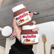 3D Etui Do AirPods Pro 1 2 3 Z Miękkiego Silikonu Etui Ochronne Nutella