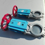 Zasuwy nożowe INOX DN100, DN125 NOWE