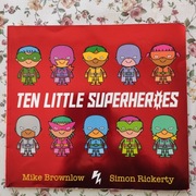 Ten Little Superheroes książka dla dzieci po angielsku 