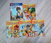 Lego Chima, gazetki, kolekcja z 2015 roku, 5 szt