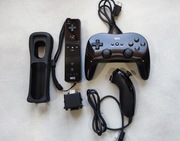 Zestaw Wii U Remote Nunchuck MotionPlus Classic Controller Pro Ideał