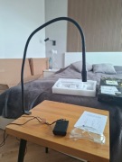 Lampa UV do rzęs 10W z przełącznikiem nożnym i regulacją