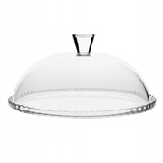 Patera z kloszem PASABAHCE ø 32 cm ZOSTAŁA OSTATNIA SZTUKA 