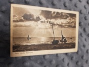 przy blasku księżyca lata 50 pocztówka karta pocztowa nr 893