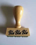 Stempel biurowy PRL