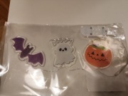 Naklejki żelowe LED Halloween