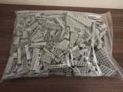 1.3kg Jasnoszarych klocków LEGO