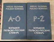 Wielki słownik Polsko - Rosyjski.