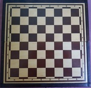 SZACHY DREWNIANE KLASYCZNE (28x28cm)