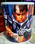 Kubek ceramiczny Berserk Guts prezent dla fana manga anime