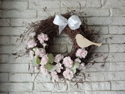 Wianek wiosenny. Średnica 37cm
