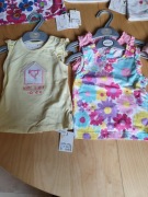Bluzeczki Mothercare nowe 9-12M