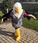 Kostium  reklamowy przebranie Orzeł XXL