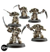 5X DEATHSHROUD TERMINATORS Death Guard Warhammer Horus Heresy Forge World 