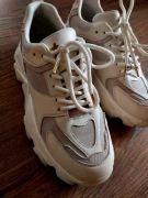 Buty Togoshi ! Mega ! Sneakersy beżowe:) Hit 2026 !